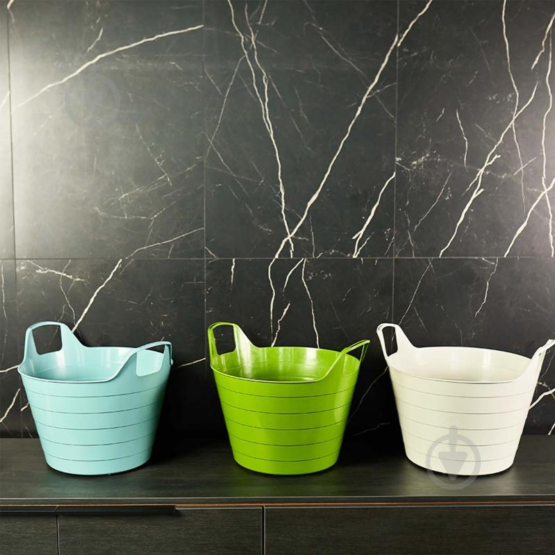 Ведро строительное мягкое круглое 29л. - фото 3