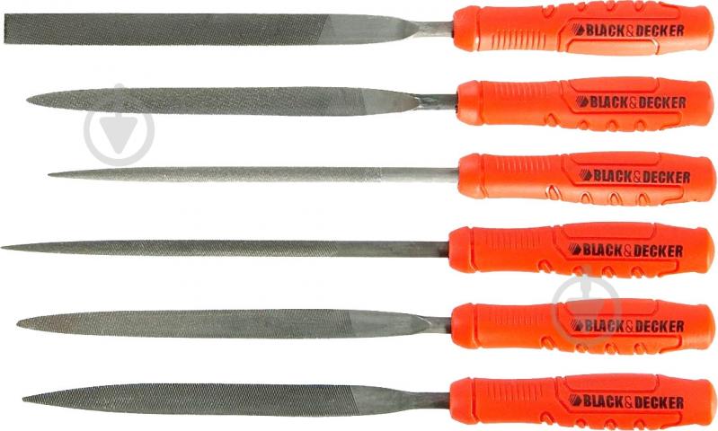 Набор надфилей Black+Decker 6 шт. BDHT0-22270 - фото 8
