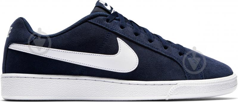 Кроссовки мужские демисезонные Nike COURT ROYALE SUEDE 819802-410 р.45 темно-синие - фото 1