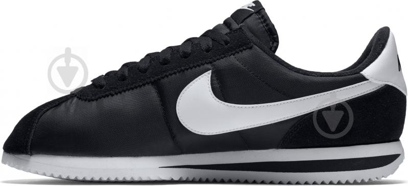 Кроссовки мужские демисезонные Nike CORTEZ BASIC NYLON 819720-011 р.45 черные - фото 2