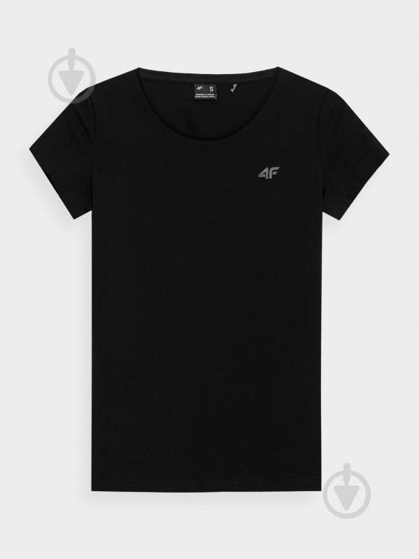 Футболка 4F TSHIRT F580 4FSS23TTSHF580-20S р.S чорний - фото 1