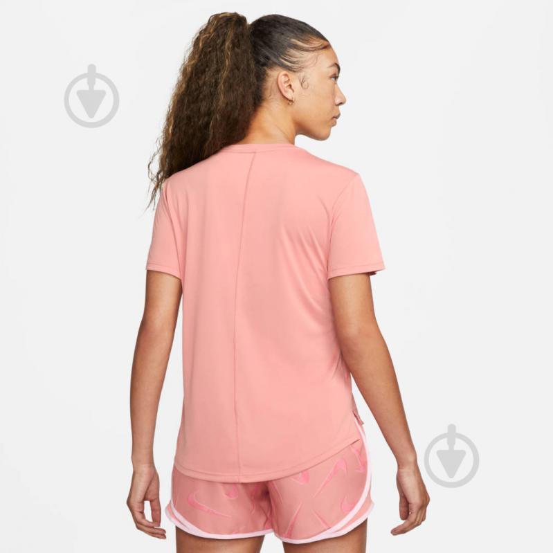 Футболка Nike W NK DF SWOOSH HBR SS TOP FB4696-618 р.XL розовый - фото 2