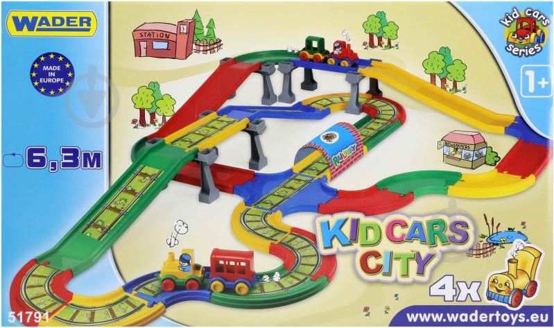 Игровой набор Wader Городок Kid Cars 6,3 м 51791 - фото 3