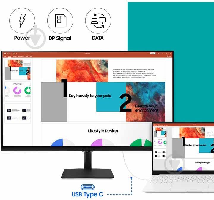 Монитор Samsung 32" (LS32BM702UIXUA) - фото 19