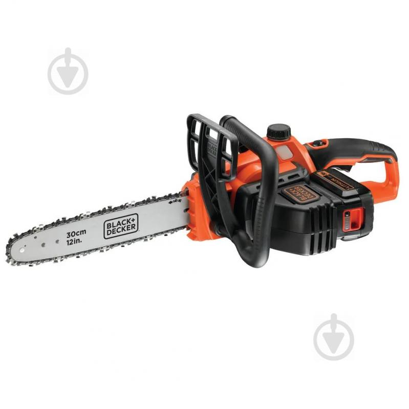 Пила цепная аккумуляторная Black+Decker GKC3630L25 - фото 1