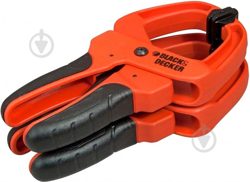 Струбцина Black+Decker 2 шт 50 мм BDHT0-83181 - фото 1 Струбцина Black+Decker 2 шт 50 мм BDHT0-83181 - фото 1
