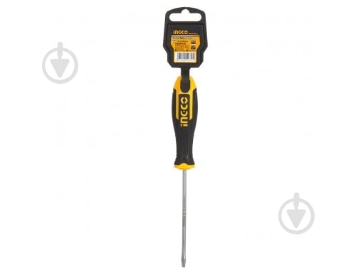 Отвертка INGCO плоская S2 HSDSL4100 - фото 1