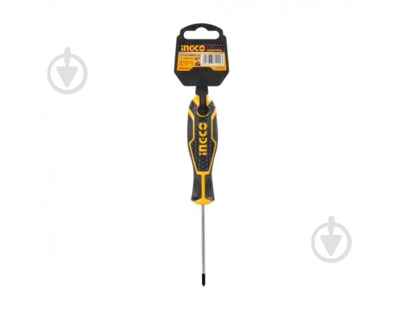 Отвертка INGCO крестовая PH 0x75 мм HS28PH0075 - фото 3