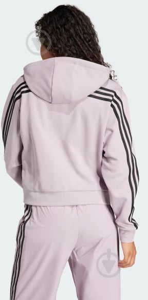 Джемпер Adidas W FI 3S FZ HD IS3681 р.M фиолетовый - фото 3