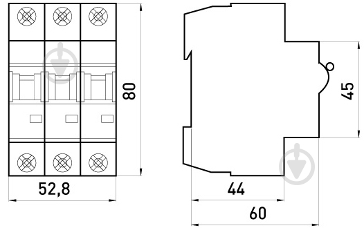 Автоматический выключатель E.NEXT e.industrial.mcb.100.3.D.32 i0200006 - фото 2
