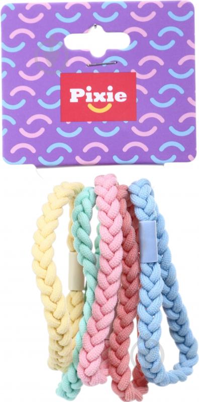 Резинка для волос PIXIE разноцветный микс 5 шт. - фото 7