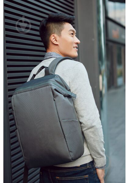 Рюкзак Xiaomi RunMi 90 Points Commuting Backpack 15.6" grey (524326) - фото 9