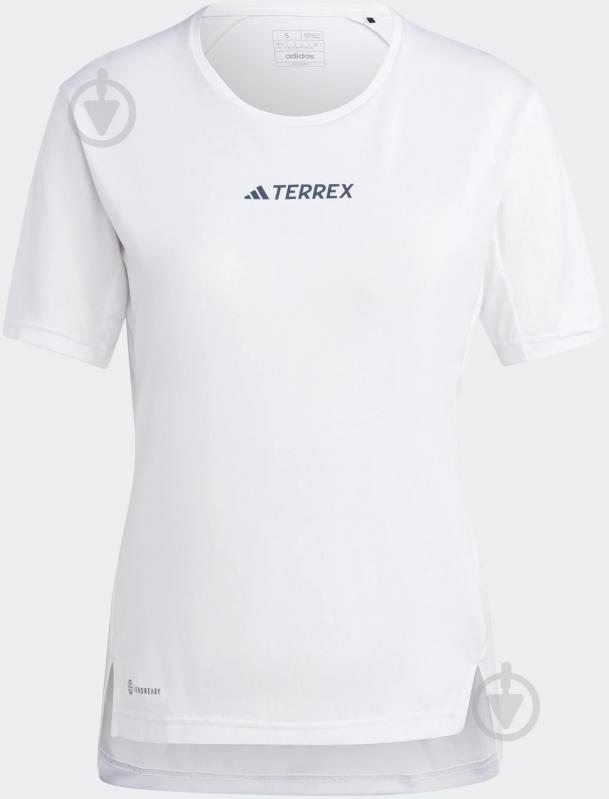 Футболка Adidas W MT TEE HM4040 р.M белый - фото 7