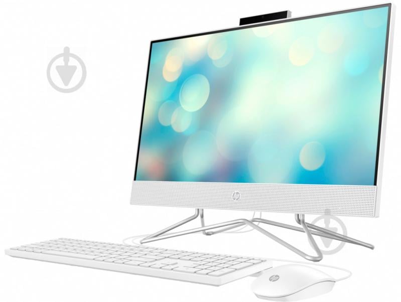 Моноблок HP All-in-One 22-df0044ua 21,5 (429T0EA)Snow White - фото 2