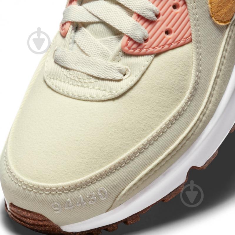 Кроссовки женские демисезонные Nike Air Max 90 LX DC5211-100 р.42 бежевые - фото 6