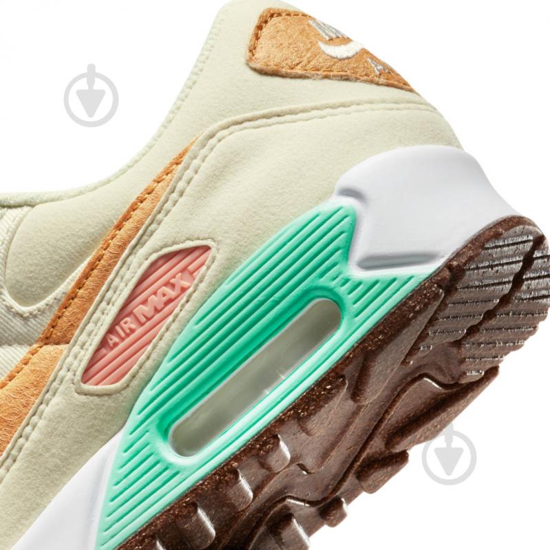 Кроссовки женские демисезонные Nike Air Max 90 LX DC5211-100 р.42 бежевые - фото 7