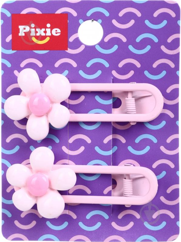 Заколки для волос PIXIE 909401 разноцветный 2 шт - фото 6