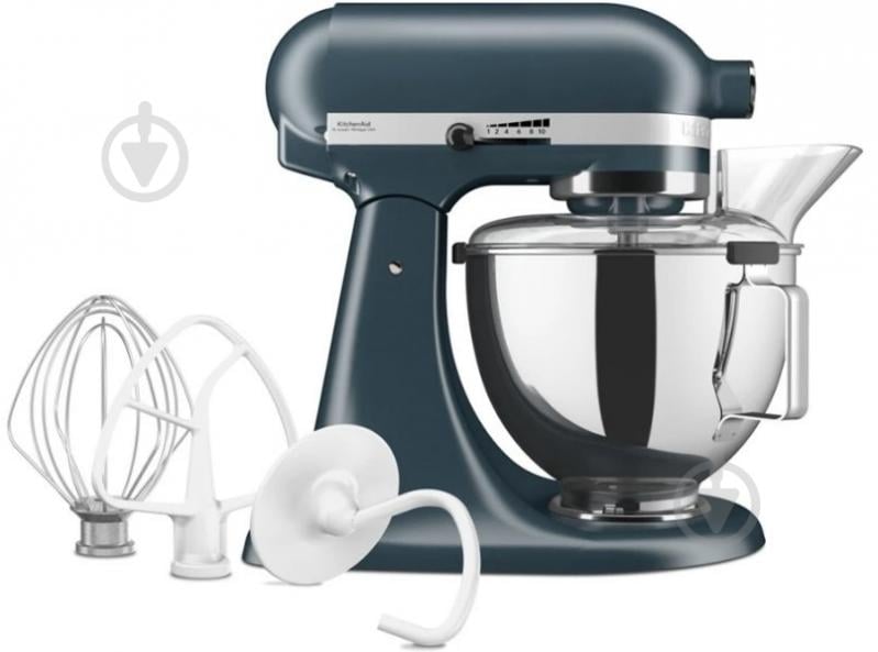 Кухонная машина KitchenAid 4,3 л 5KSM95PSEBS голубая сталь - фото 3