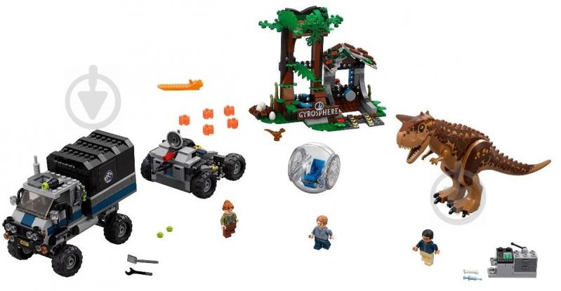 Конструктор LEGO Jurassic World Побег в гиросфере от карнотавра (75929) 75929 - фото 6