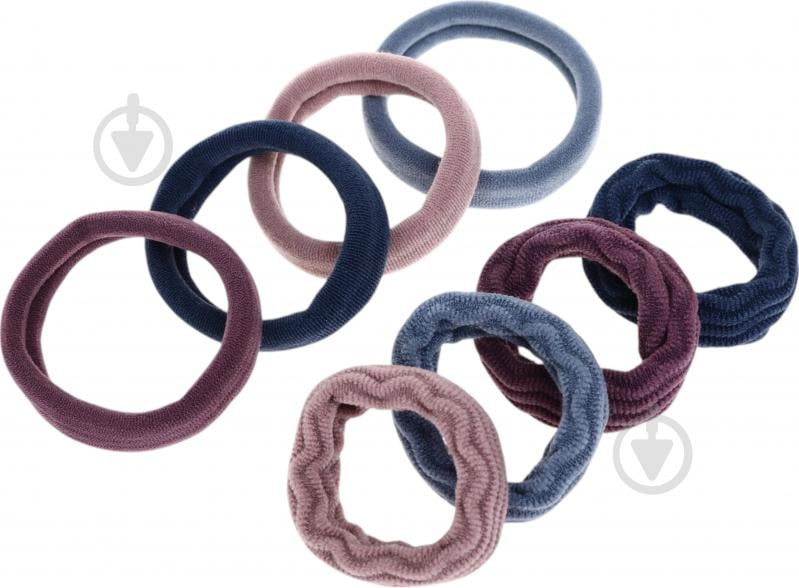 Резинка для волос PIXIE розово-синий 8 шт. - фото 1