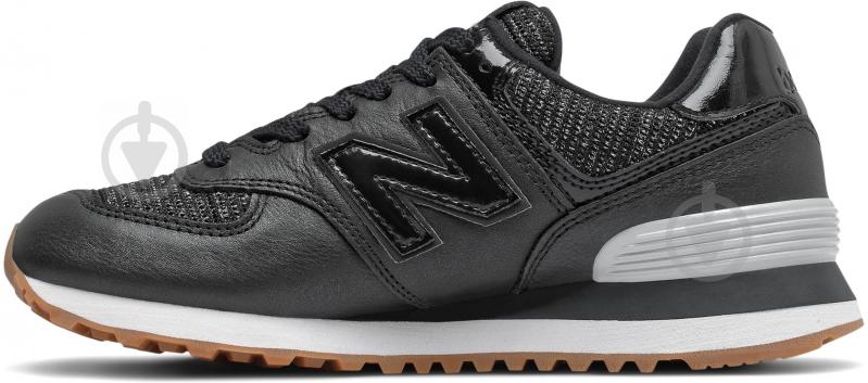 Кросівки жіночі весняні New Balance WL574PMD WL574PMD р.37 чорні - фото 2