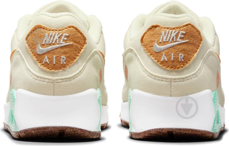 Кросівки жіночі демісезонні Nike Air Max 90 LX DC5211-100 р.40,5 бежеві - фото 9