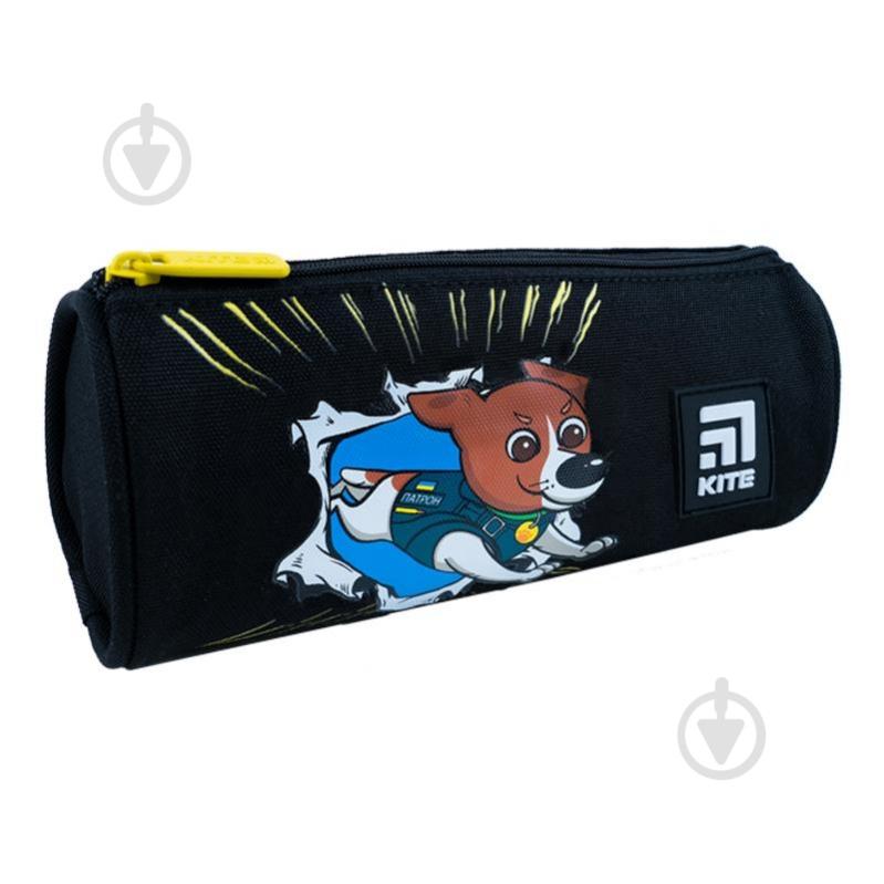 Пенал 667-1 Patron KITE черный - фото 1 Пенал 667-1 Patron KITE черный - фото 1