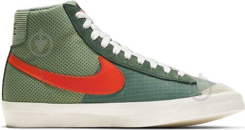 Кроссовки мужские демисезонные Nike Blazer Mid '77 DD1162-300 р.44 зеленые - фото 4 Кроссовки мужские демисезонные Nike Blazer Mid '77 DD1162-300 р.44 зеленые - фото 4