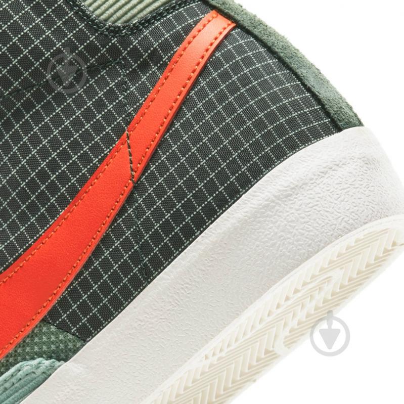 Кроссовки мужские демисезонные Nike Blazer Mid '77 DD1162-300 р.44 зеленые - фото 7 Кроссовки мужские демисезонные Nike Blazer Mid '77 DD1162-300 р.44 зеленые - фото 7