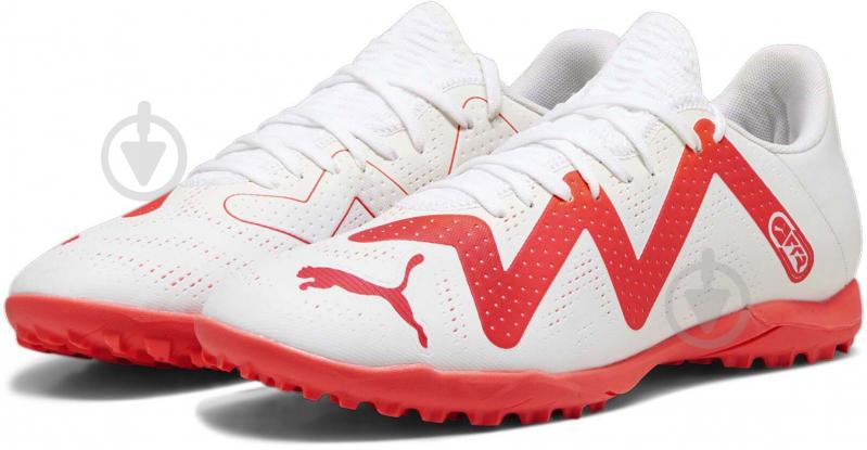 Cороконіжки Puma FUTURE PLAY TT 10738101 р.42,5 білий - фото 3