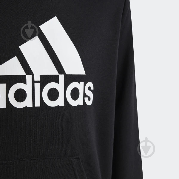 Джемпер Adidas U BL HOODIE HR6380 р.164 чорний - фото 5