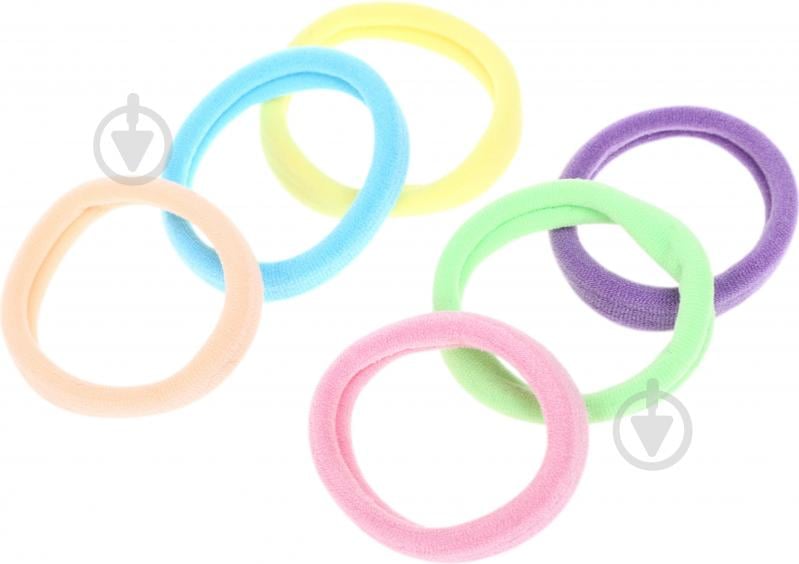Резинка для волос PIXIE разноцветный микс 6 шт. - фото 1