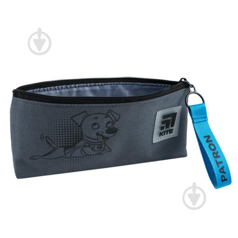 Пенал 680-2 Patron KITE серый - фото 1