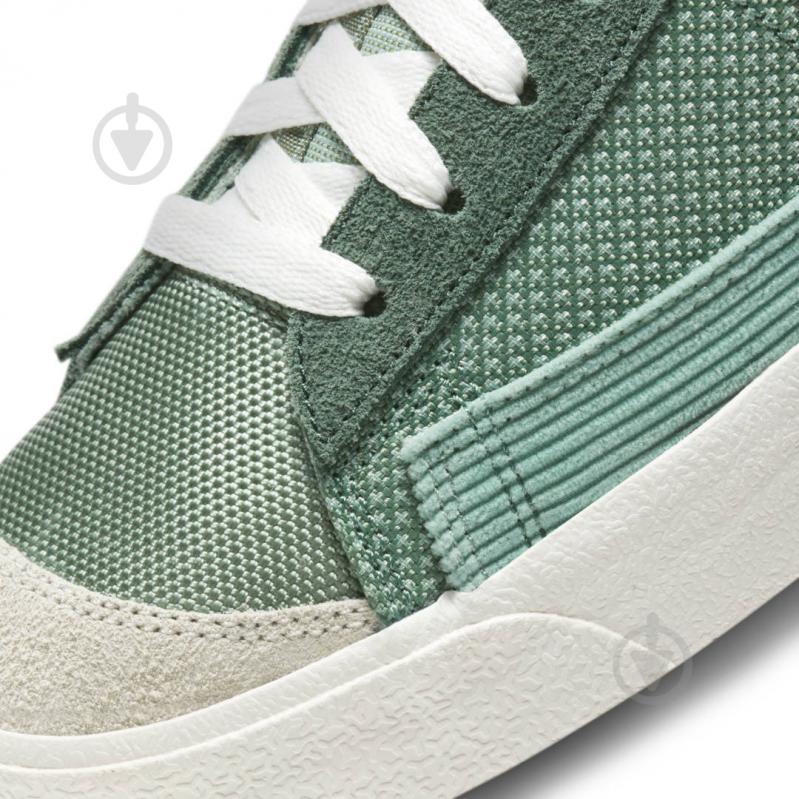 Кроссовки мужские демисезонные Nike Blazer Mid '77 DD1162-300 р.45 зеленые - фото 6 Кроссовки мужские демисезонные Nike Blazer Mid '77 DD1162-300 р.45 зеленые - фото 6