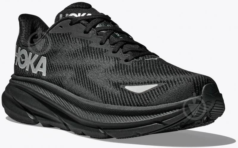 Кроссовки женские демисезонные Hoka Clifton 9 GTX 1141490F-BBLC р.40 черные - фото 3
