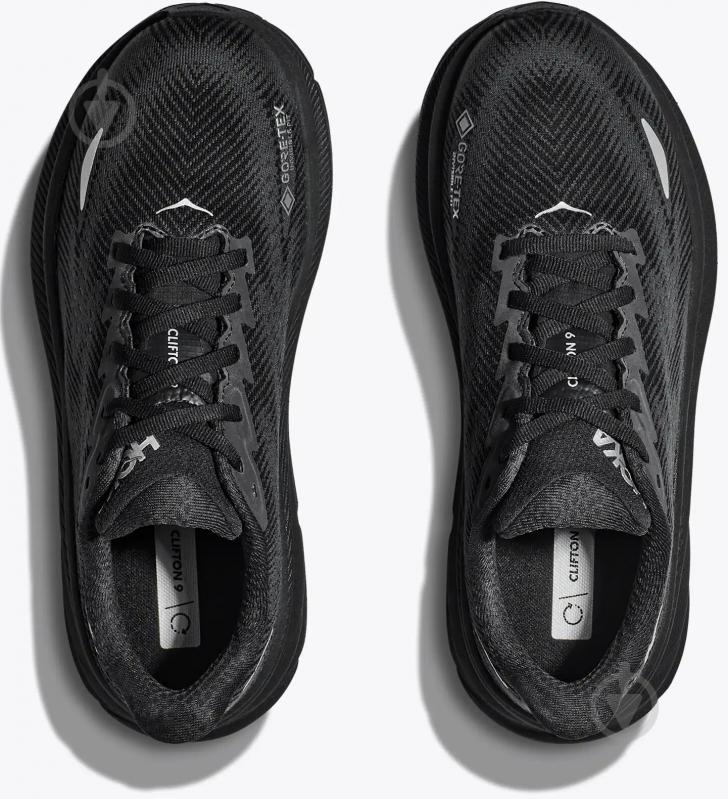 Кроссовки женские демисезонные Hoka Clifton 9 GTX 1141490F-BBLC р.40 черные - фото 7