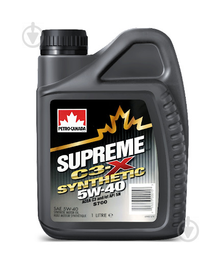 Моторне мастило Petro-Canada SUPREME C3-X SYNTHETIC 5W-40 1 л (PCESY54C12) - фото 1