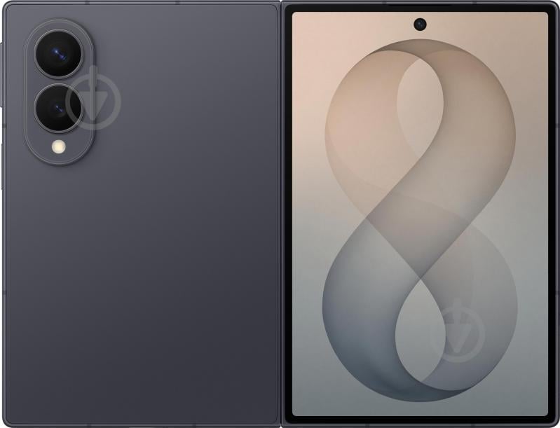 Смартфон Samsung Galaxy Fold8 Wide 5G 16/1TB graphite (SM-F971BZKNSEK) - фото 1