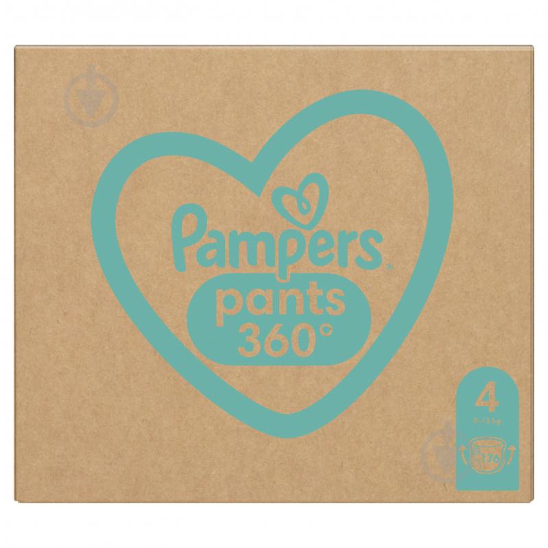 Підгузки-трусики Pampers Pants 4 9-15 кг 176 шт. - фото 2