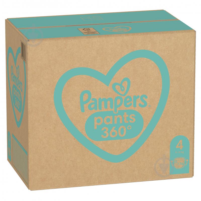 Підгузки-трусики Pampers Pants 4 9-15 кг 176 шт. - фото 3