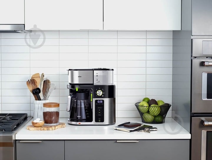 Кофеварка капельная Braun KF 9050 BK - фото 7 Кофеварка капельная Braun KF 9050 BK - фото 7