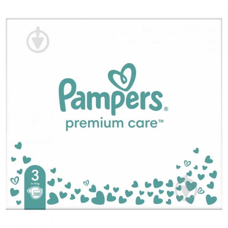 Подгузники Pampers Premium Care 3 6-10 кг 200 шт. - фото 2