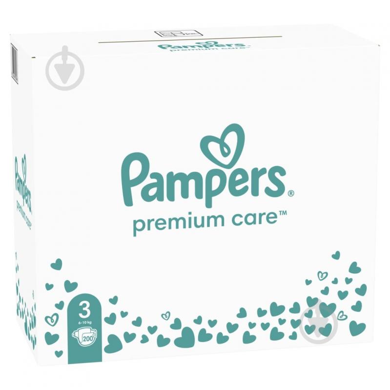 Подгузники Pampers Premium Care 3 6-10 кг 200 шт. - фото 3