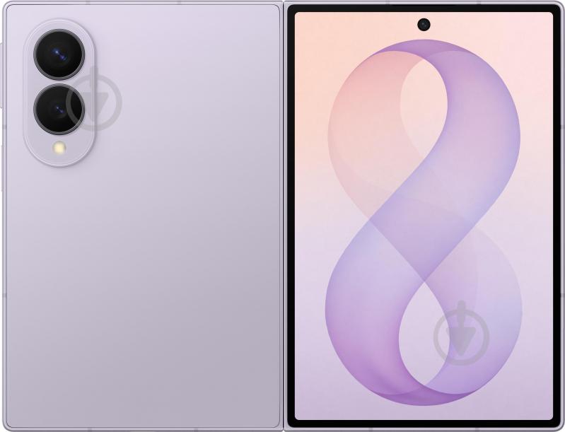 Смартфон Samsung Galaxy Fold8 Wide 5G 12/256GB lavender (SM-F971BLVBSEK) - фото 1 Смартфон Samsung Galaxy Fold8 Wide 5G 12/256GB lavender (SM-F971BLVBSEK) - фото 1