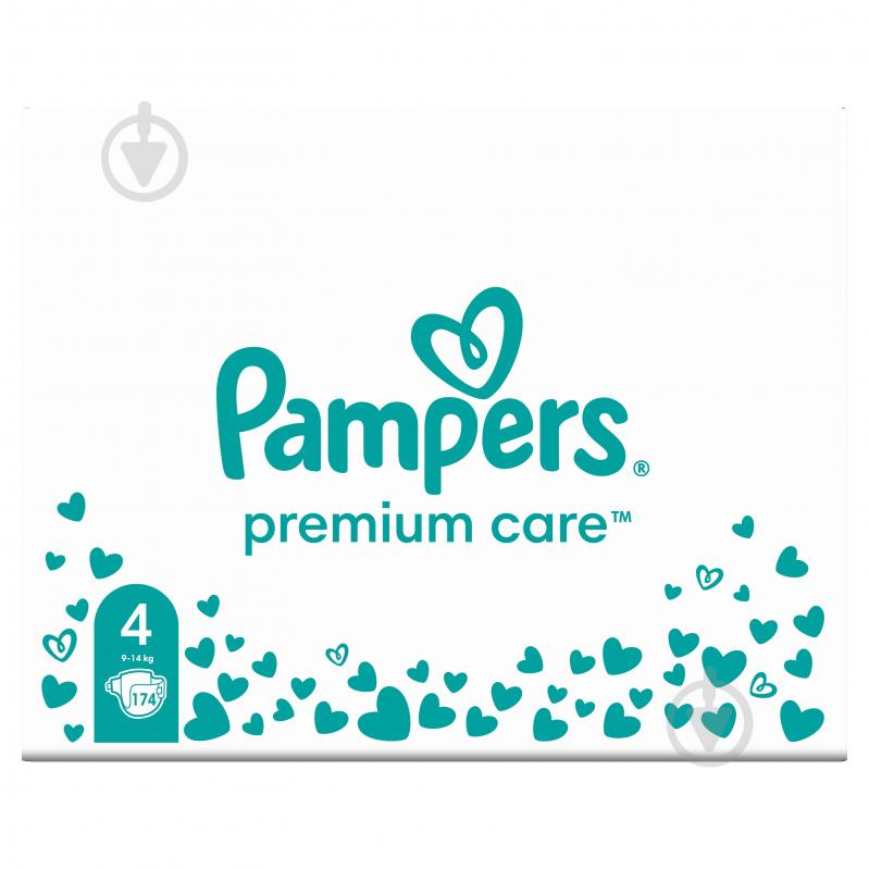 Підгузки Pampers Premium Care 4 9-14 кг 174 шт. - фото 2