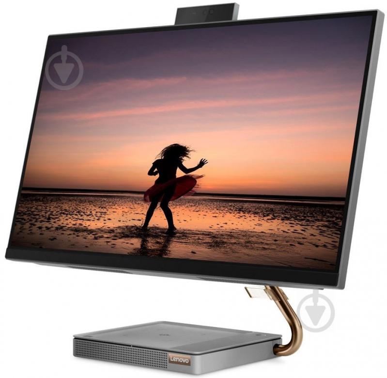 Моноблок Lenovo IdeaCentre AIO 5 27 (F0FA007TUA) grey - фото 4