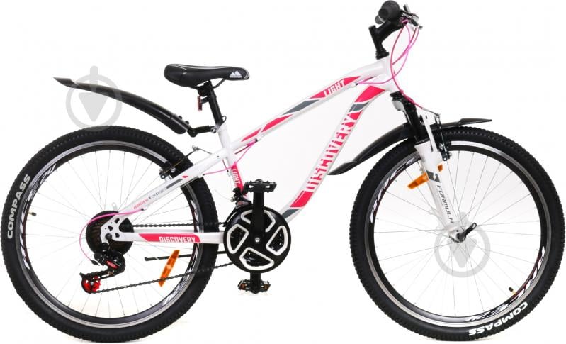 Велосипед Discovery 24" 13"(33 см) LIGHT RET-DIS-24-053 белый - фото 1 Велосипед Discovery 24" 13"(33 см) LIGHT RET-DIS-24-053 белый - фото 1