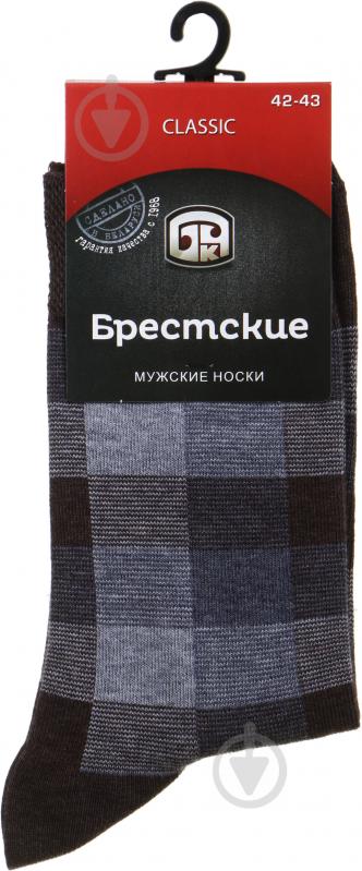 Носки мужские Брестские 2125 Classic 045 р.27 коричневый меланж - фото 1