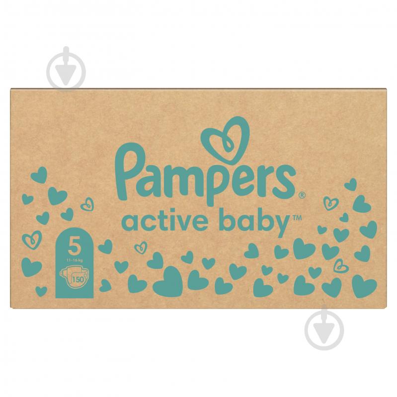 Підгузки Pampers Active Baby 5 11-16 кг 150 шт. - фото 2