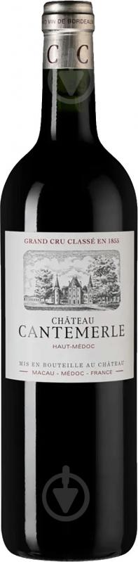 Вино Chateau Cantemerle 2019 0,75 л - фото 1